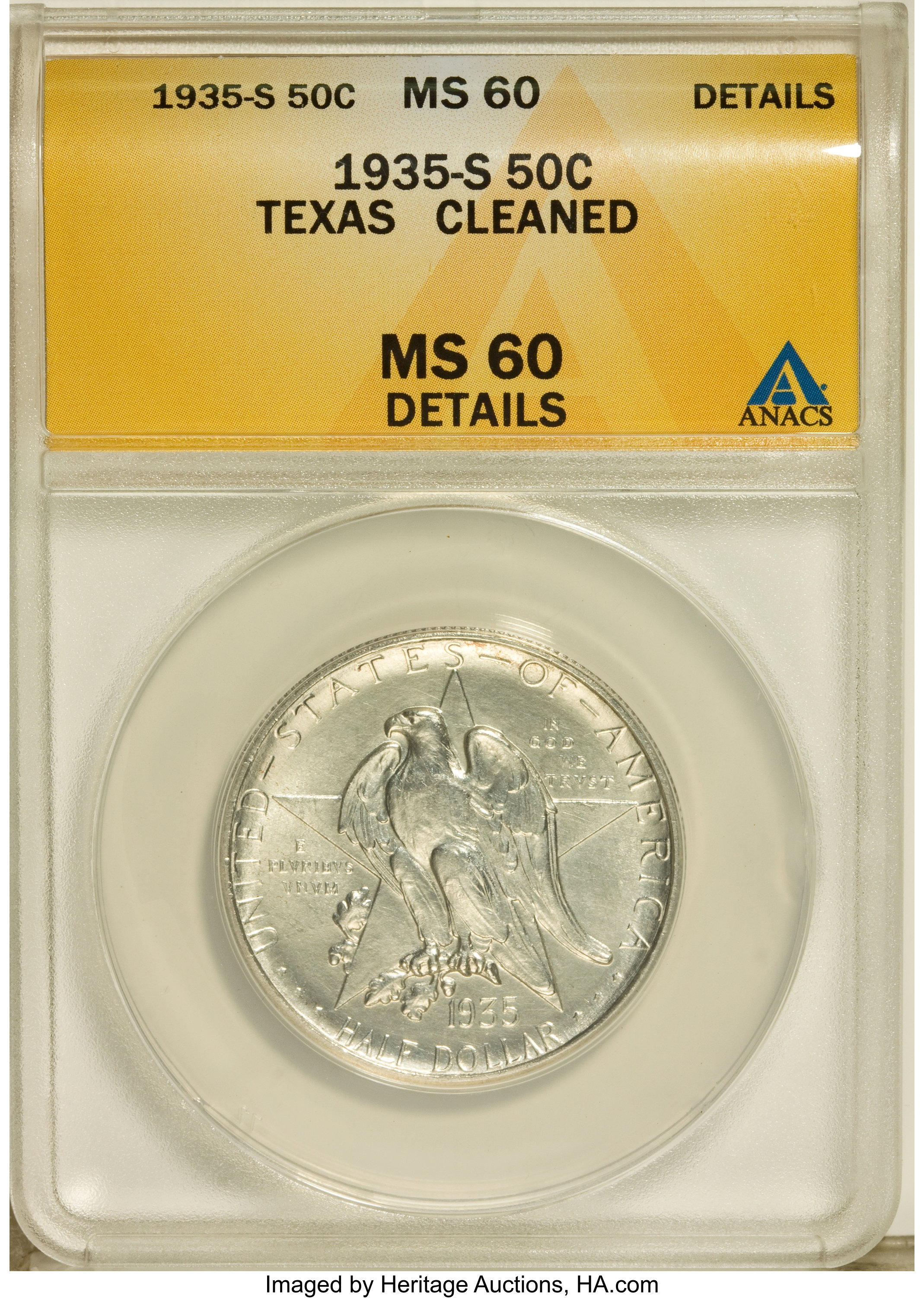 1935-S 50c Texas AU50 thumbnail 5