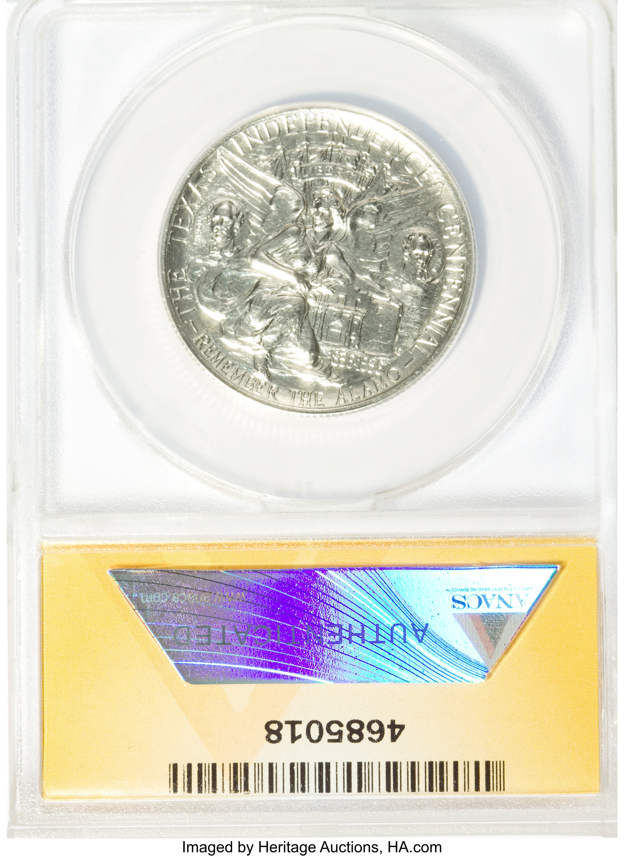 1935 50c Texas AU55 thumbnail 4