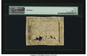 image for: Virginia October 16, 1780 $200 PMG Very Fine 20 Net....