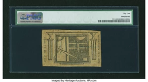 image for: New York January 6, 1776 (Water Works) 2s PMG About Uncirculated 55....
