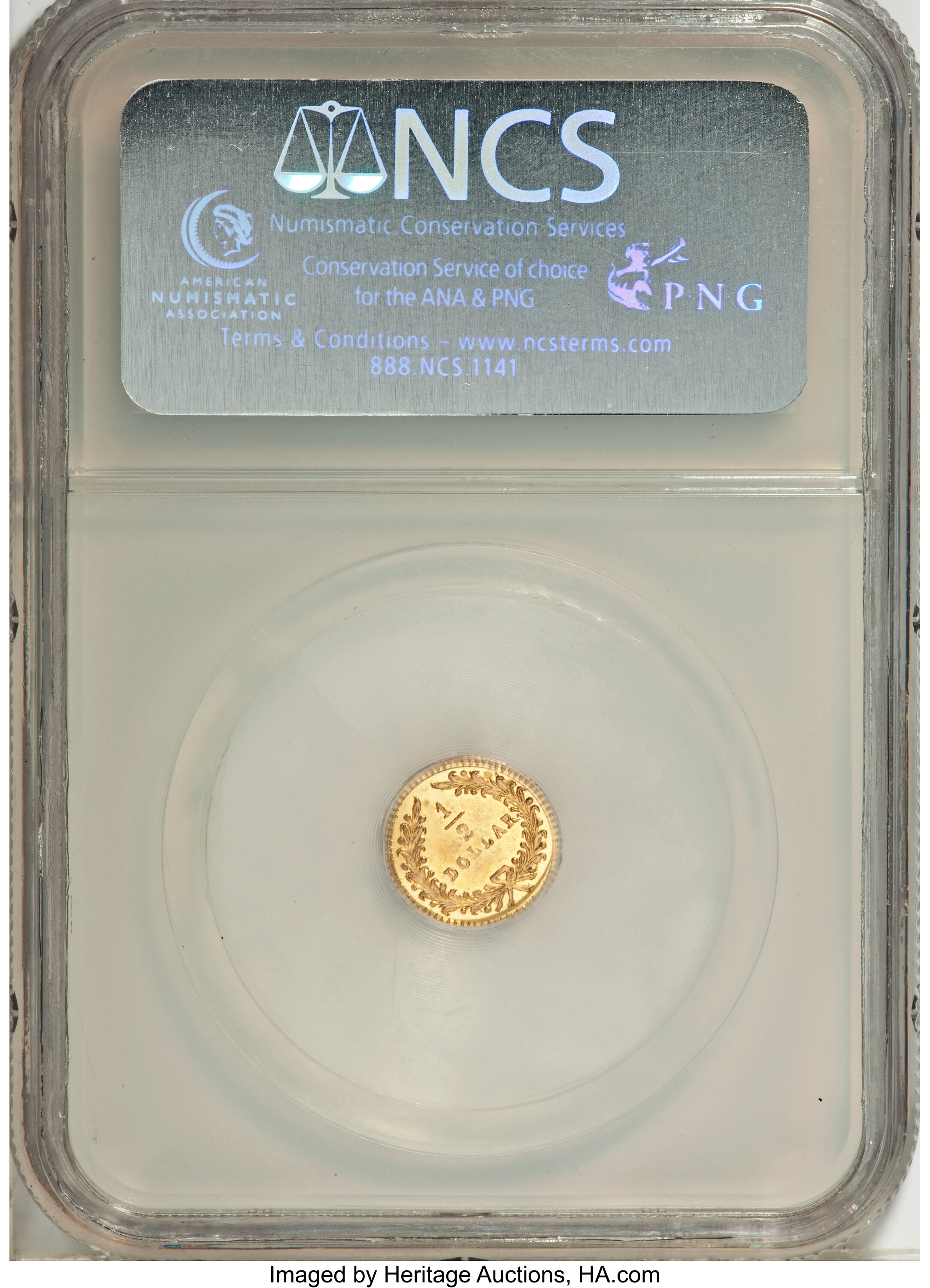 image for: 1881 50C Indian Round 50 Cents, BG-1070, R.5,--Bent--NCS. AU Details. NGC Census: (0/5). PCGS Population (0/30).   (#10899)...