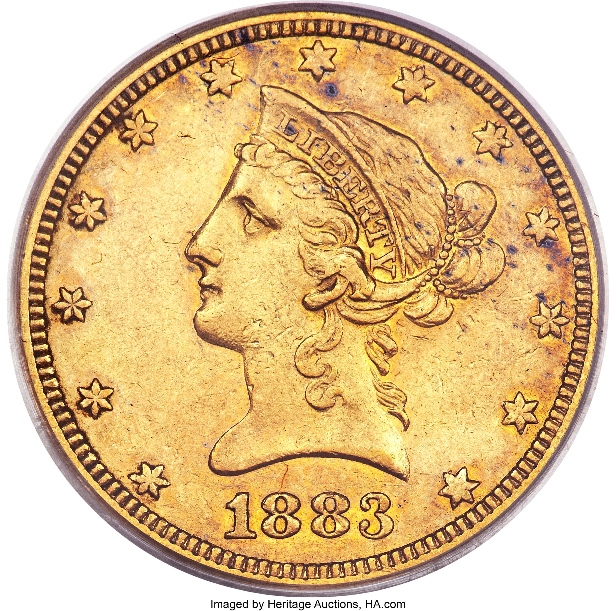 image for: 1883-O $10 XF45 PCGS....