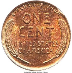 image for: 1917 1C Doubled Die Obverse MS65 Red and Brown PCGS....