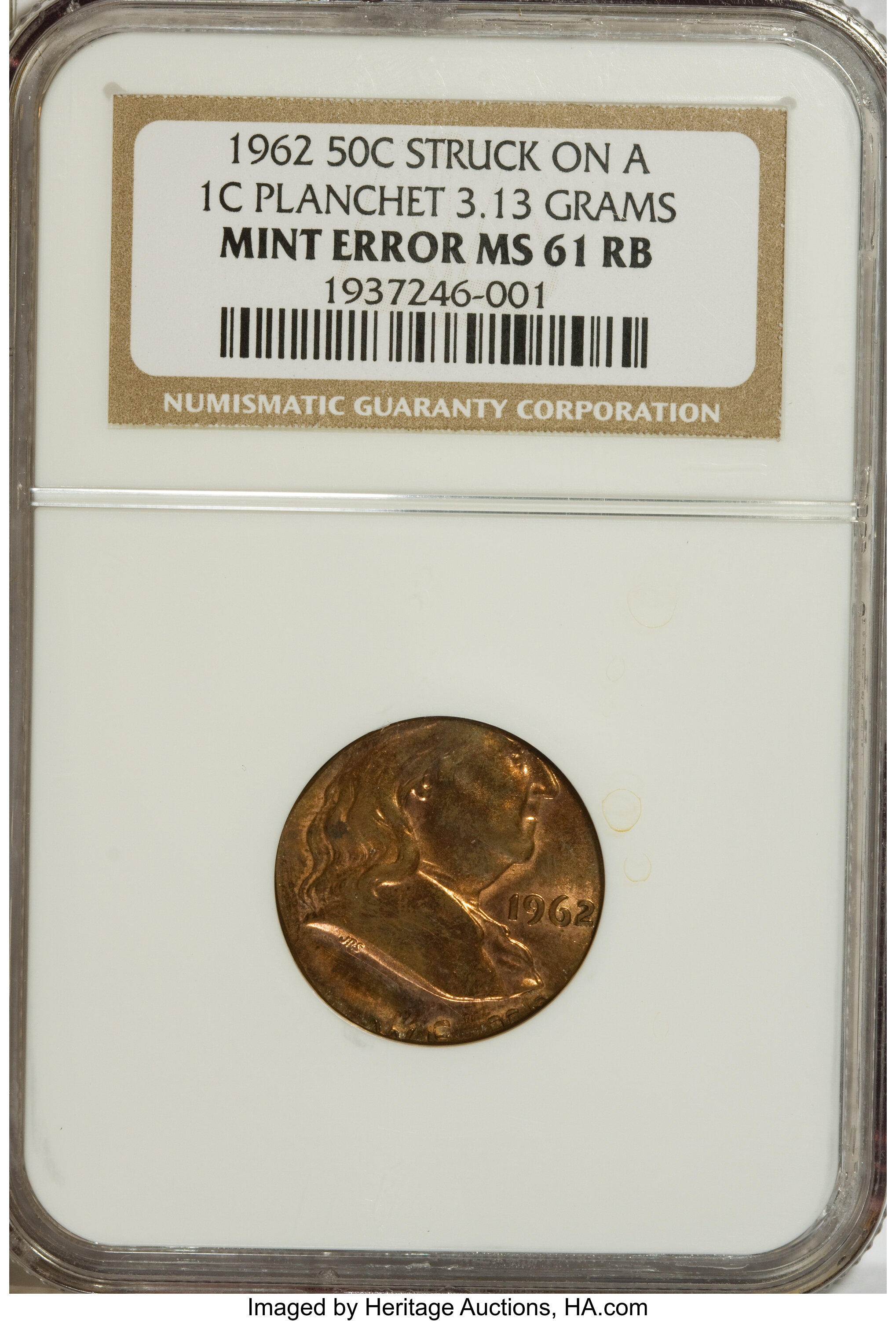 1962 50c VF25 thumbnail 10
