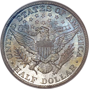 image for: 1908 50C PR68 PCGS....