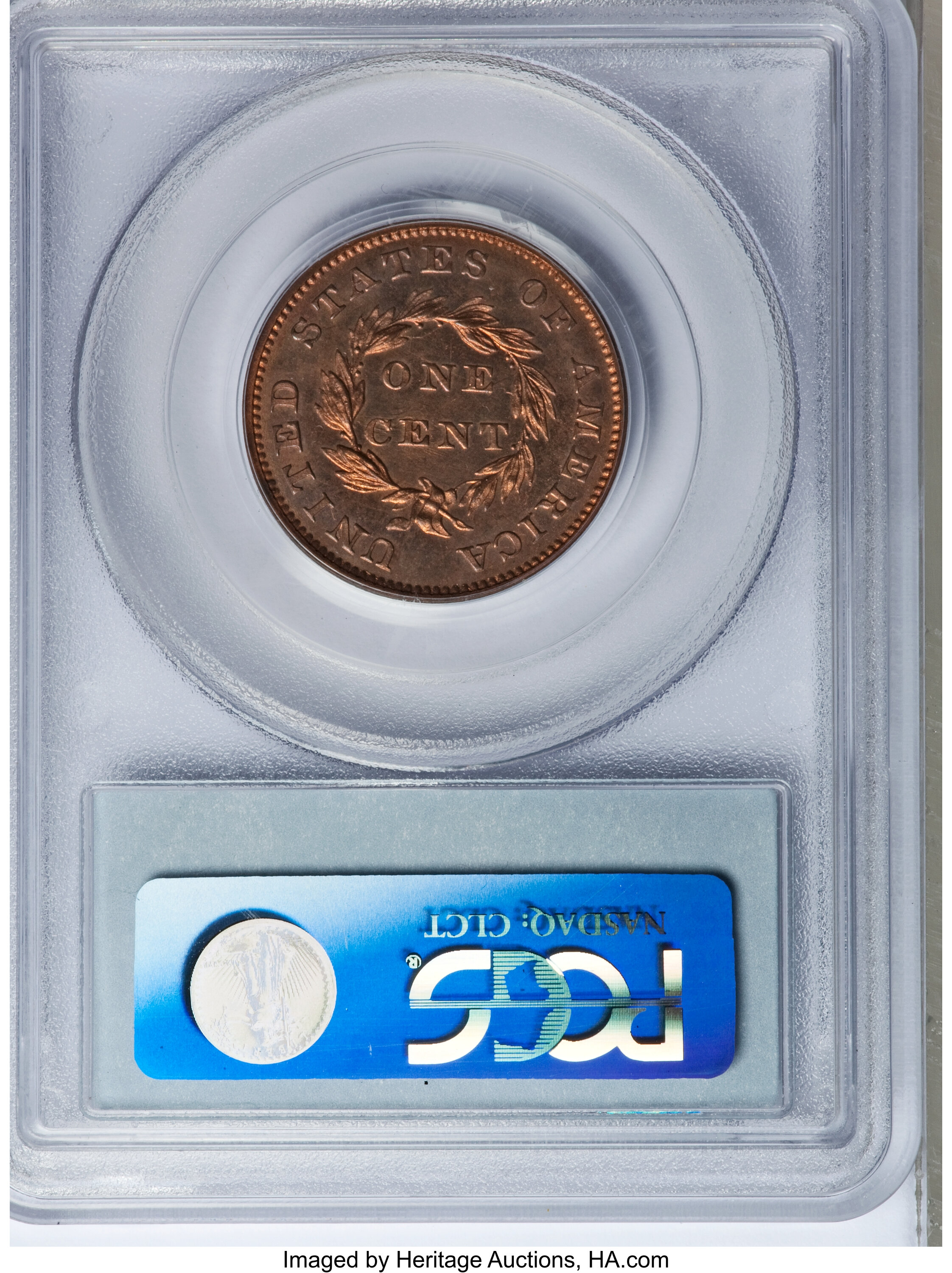 image for: 1855 P1C Flying Eagle Cent, Judd-167 Original, Pollock-193, R.5, PR65 Red and Brown PCGS....