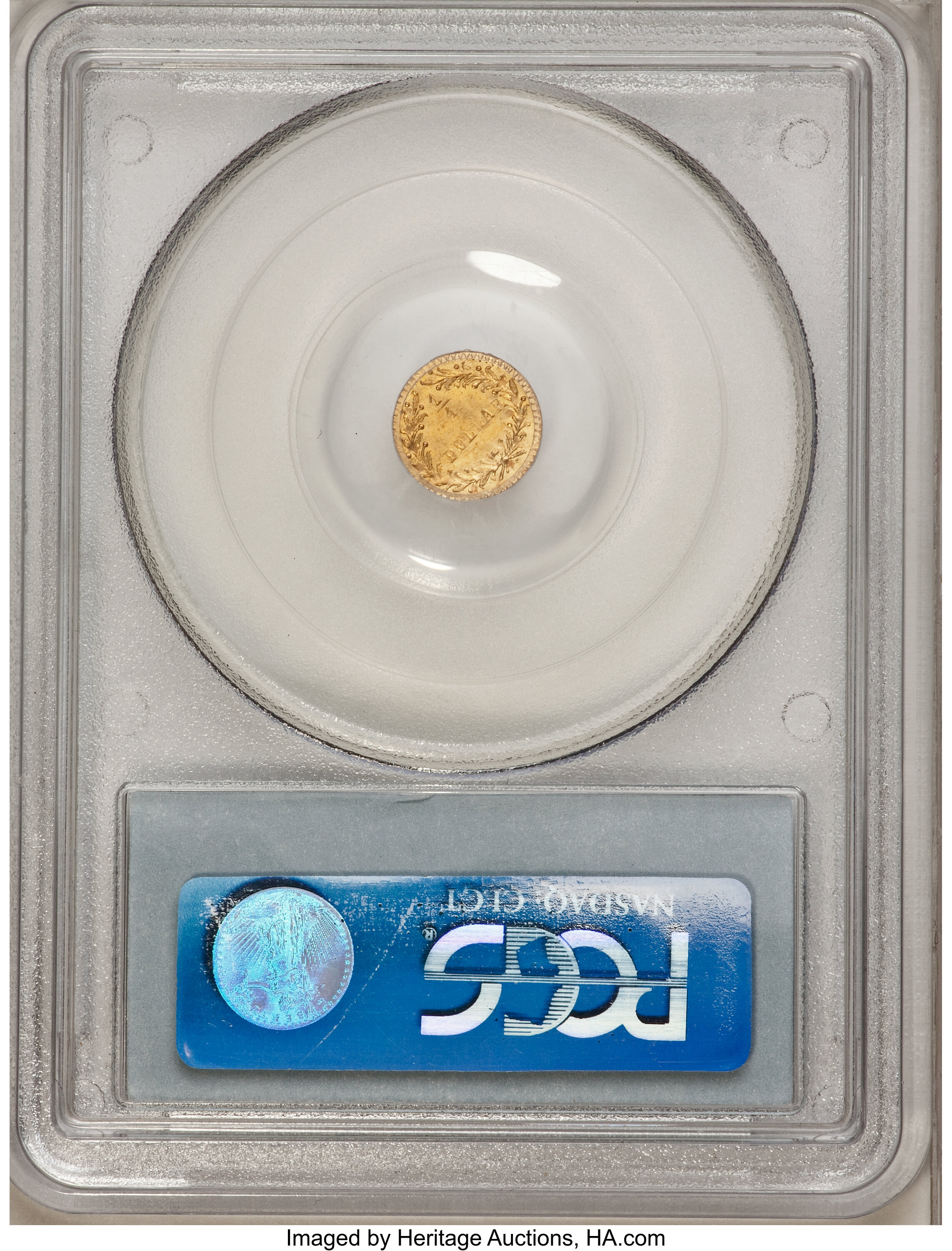 image for: 1868 25C Indian Round 25 Cents, BG-890, High R.5, MS65 PCGS....