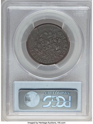 image for: 1798 1C Second Hair Style, S-170, B-29, R.3, Fine 12 PCGS. PCGS Population: (2/7). NGC Census: (0/6). CDN: $500 Whsle. Bid ...