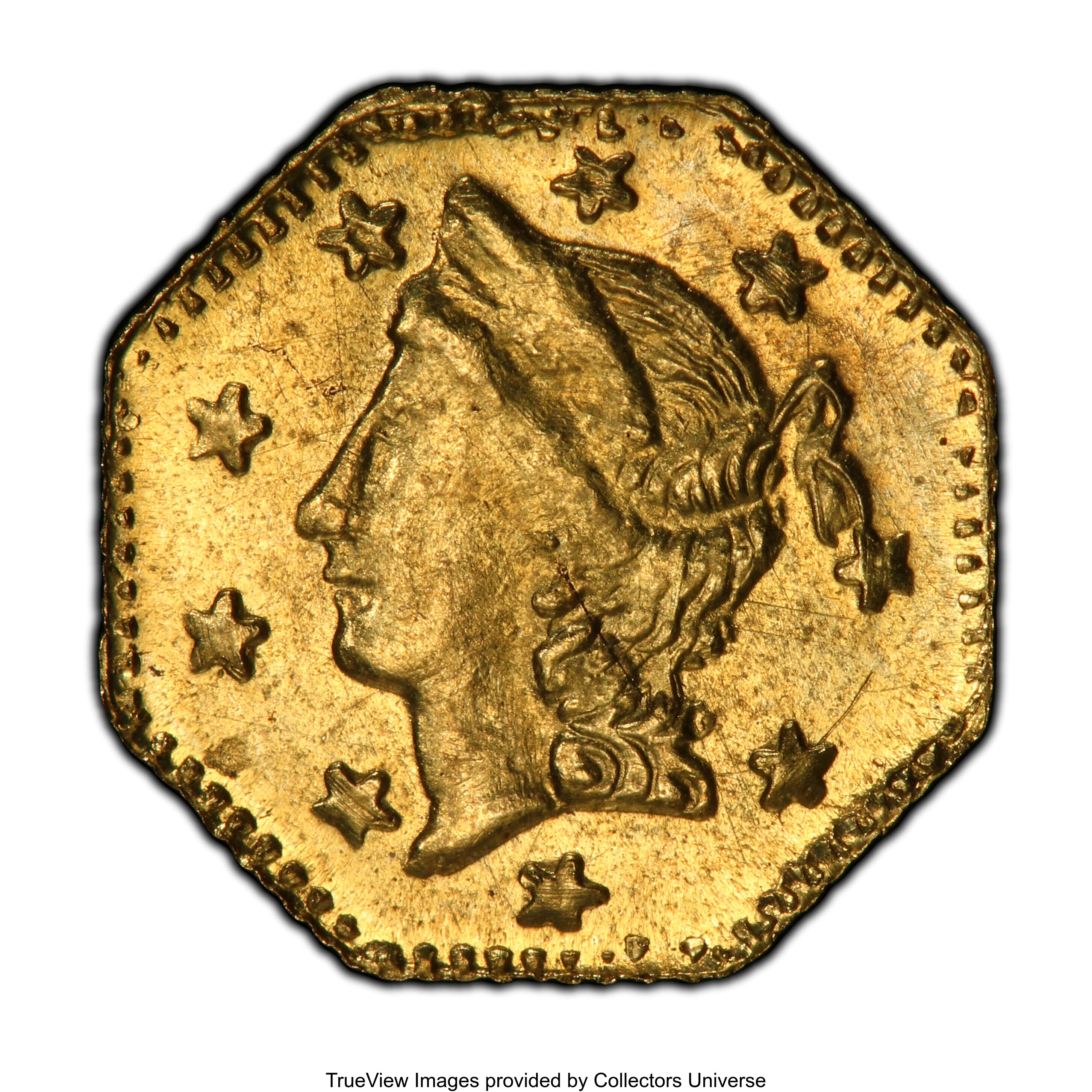 image for: 1857 25C BG-1301A - Restrike MS64 PCGS. PCGS Population: (15/14 and 0/1+). NGC Census: (0/0 and 0/0+). CDN: $130 Whsle. Bid...