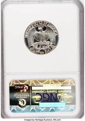 image for: 1952 25C PR67 Ultra Cameo NGC....
