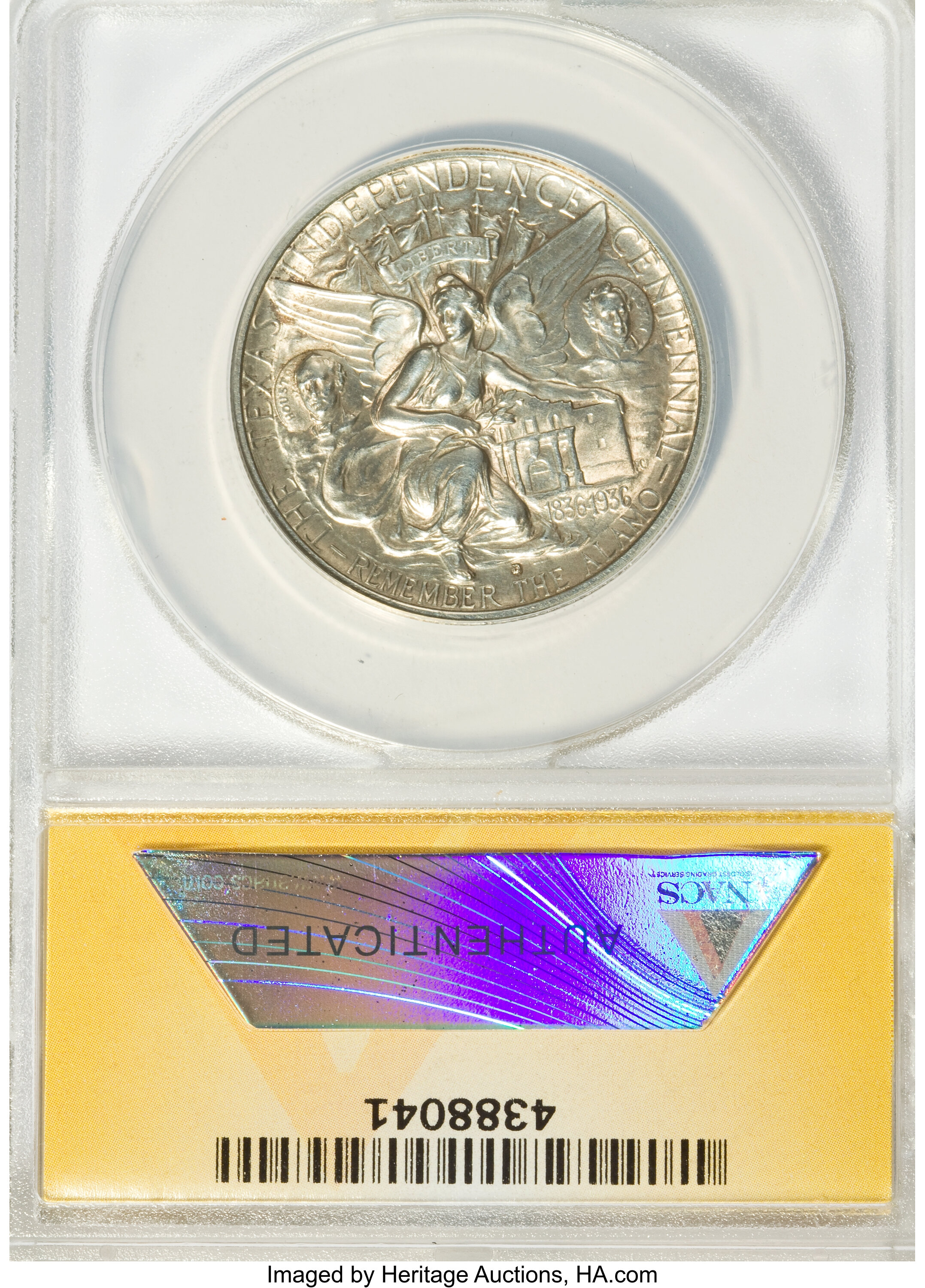 1936-D 50c Texas XF40 thumbnail 2