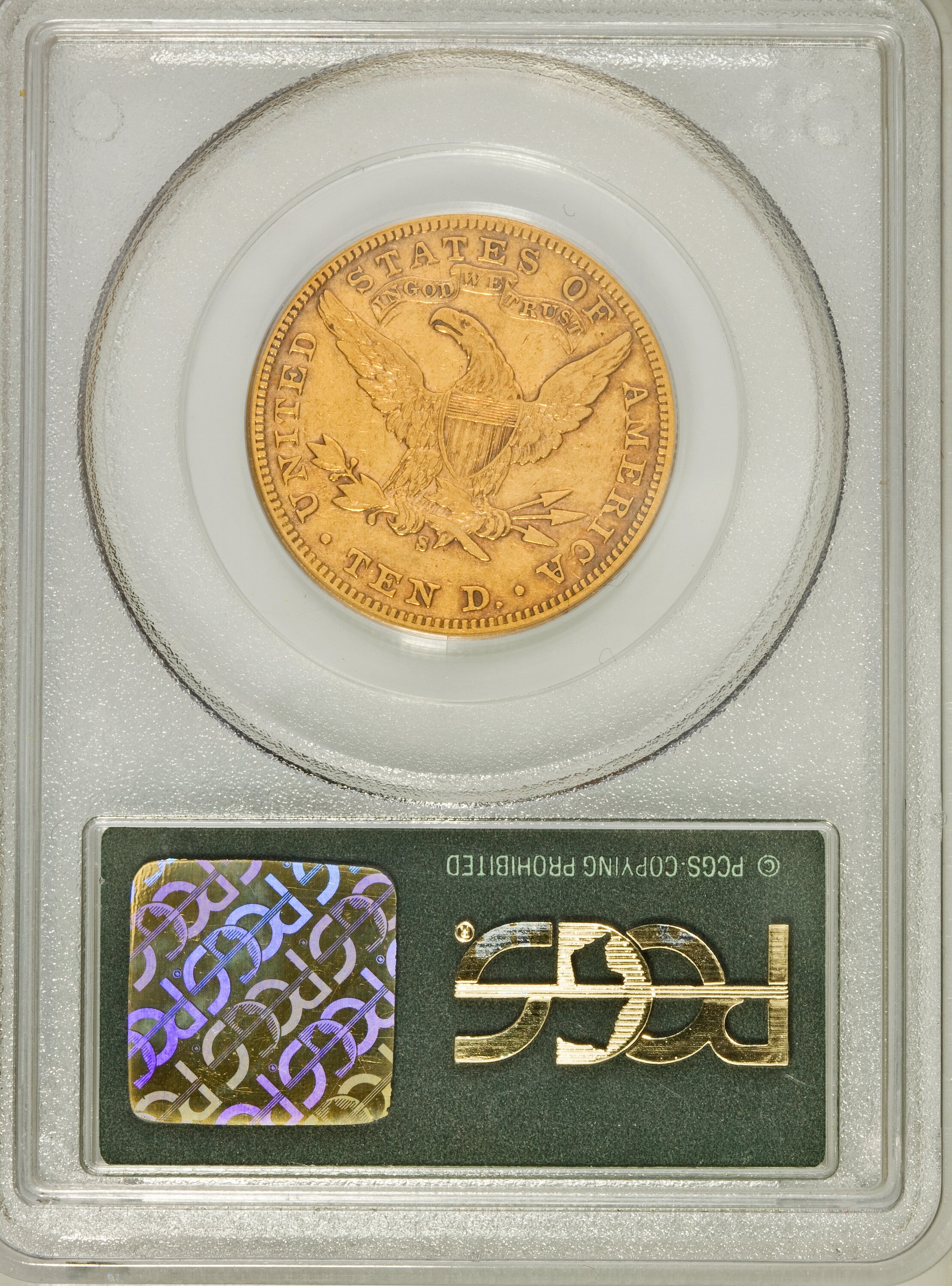 1901-S $10 VG10 thumbnail 2