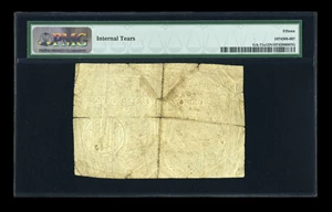 image for: Georgia 1776 $1 PMG Choice Fine 15 NET....