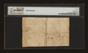 image for: Georgia 1776 $2 PMG Fine 12 NET....