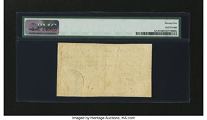 image for: Georgia 1777 $5 PMG Very Fine 25....