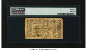 image for: New Jersey April 16, 1764 £6 PMG Very Fine 25....