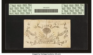 image for: South Carolina February 8, 1779 $100 PCGS Apparent About New 50....
