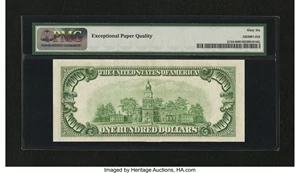 image for: Fr. 2154-I $100 1934B Federal Reserve Note. PMG Gem Uncirculated 66 EPQ....