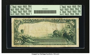 image for: Geneva, OH - $50 1902 Red Seal Fr. 664 The First NB Ch. # (M)2719...