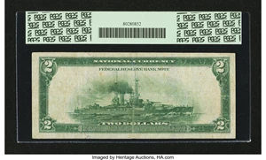 image for: Fr. 763 $2 1918 Federal Reserve Bank Note PCGS Fine 12....