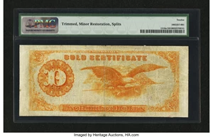 image for: Fr. 1216a $500 1882 Gold Certificate PMG Fine 12....