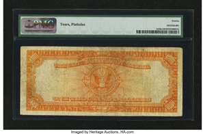 image for: Fr. 1219e $1000 1907 Gold Certificate PMG Fine 12....