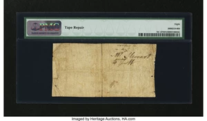 image for: North Carolina April 4, 1748 20s PMG Very Good 8 Net....
