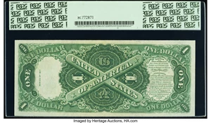 image for: Fr. 36* $1 1917 Legal Tender Star PCGS Choice New 63PPQ....