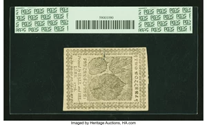 image for: Continental Currency November 2, 1776 $2 PCGS Choice About New 55....