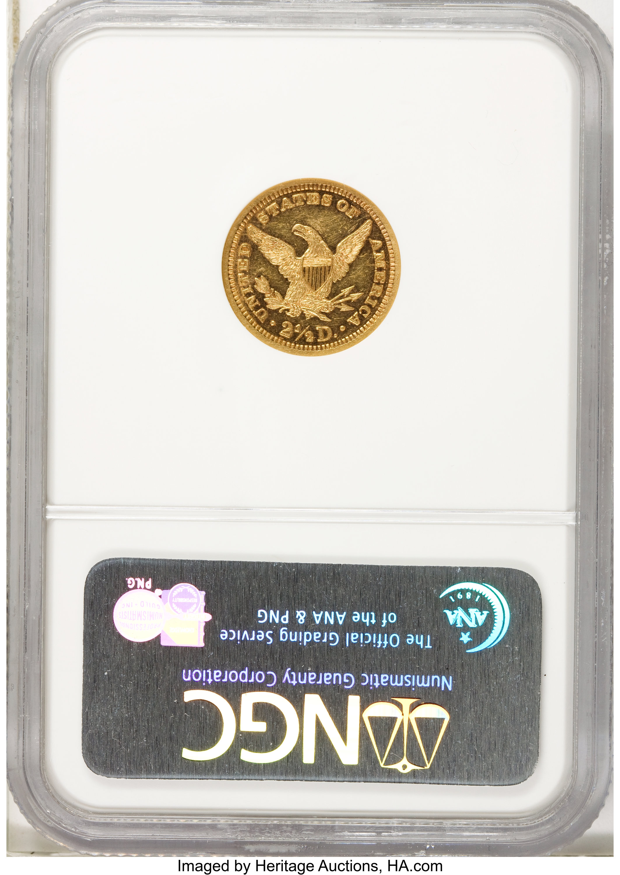 image for: 1890 $2 1/2 PR60 NGC....