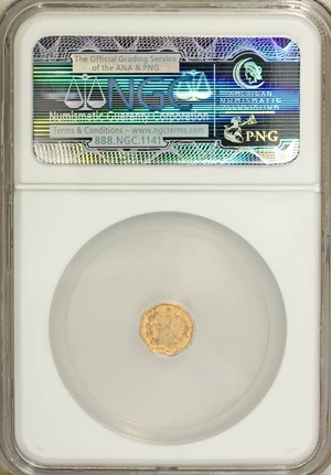 image for: 1859 25C Liberty Octagonal 25 Cents, BG-705, High R.6, AU53 NGC. NGC Census: (1/1). PCGS Population (0/13). (#10532)...