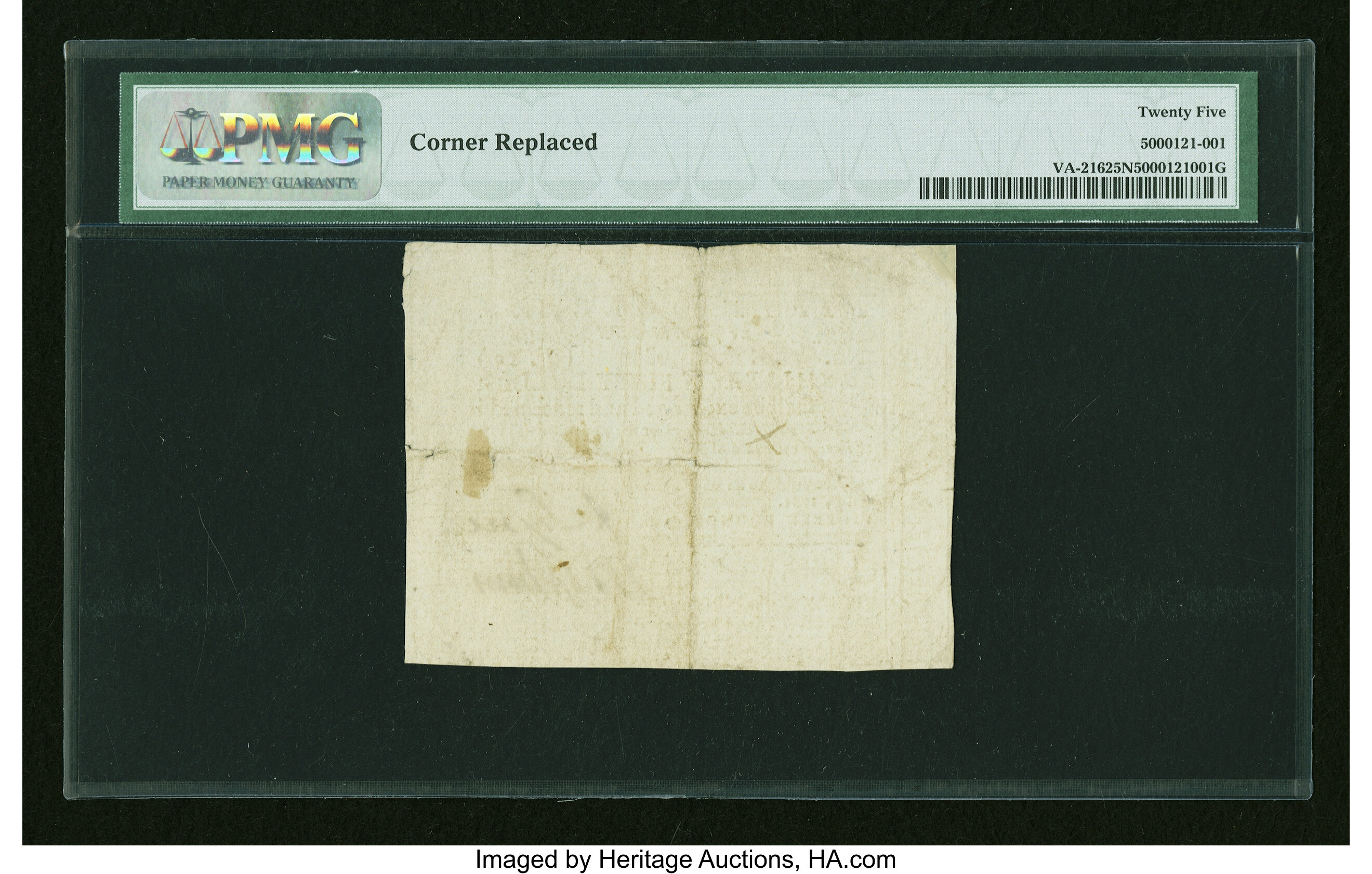 image for: Virginia May 7, 1781 $50 PMG Very Fine 25 Net....