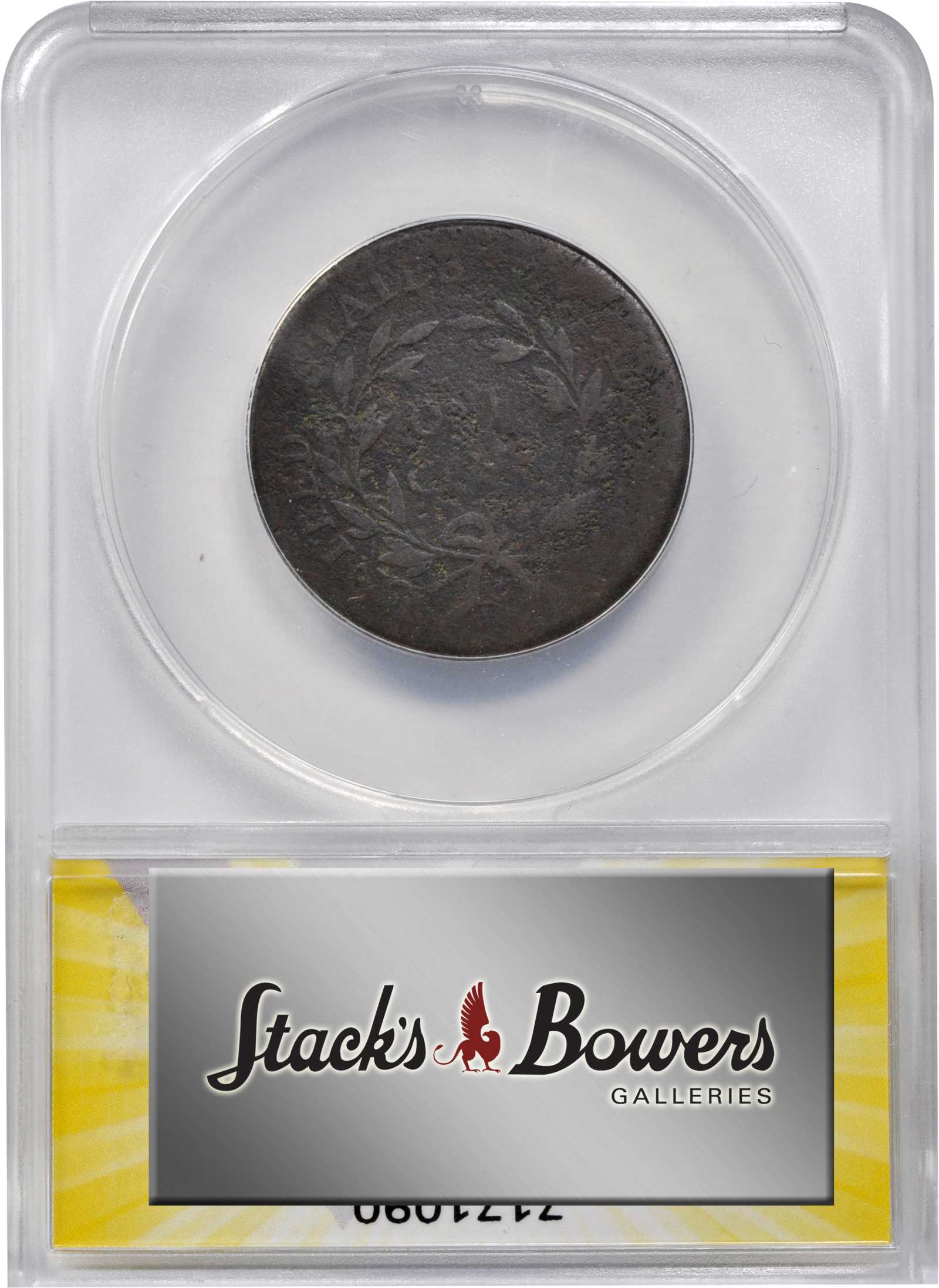 image for: 1796 Draped Bust Cent. S-116. Reverse of 1795. Good-6 Details--Corroded (ANACS).