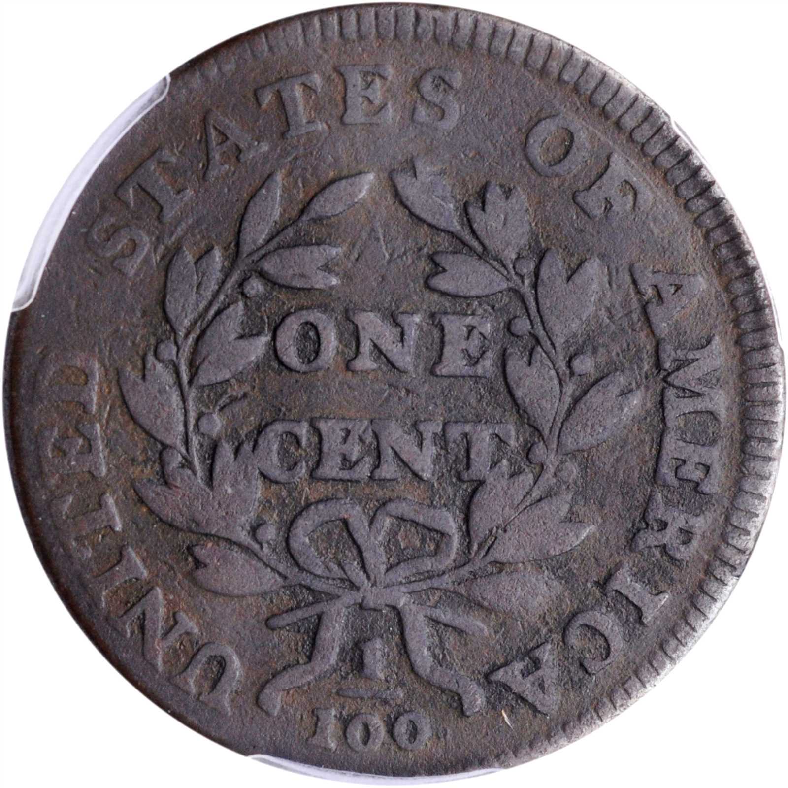 image for: 1798 Draped Bust Cent. S-162. Style I Hair. Fine Details--Environmental Damage (PCGS).