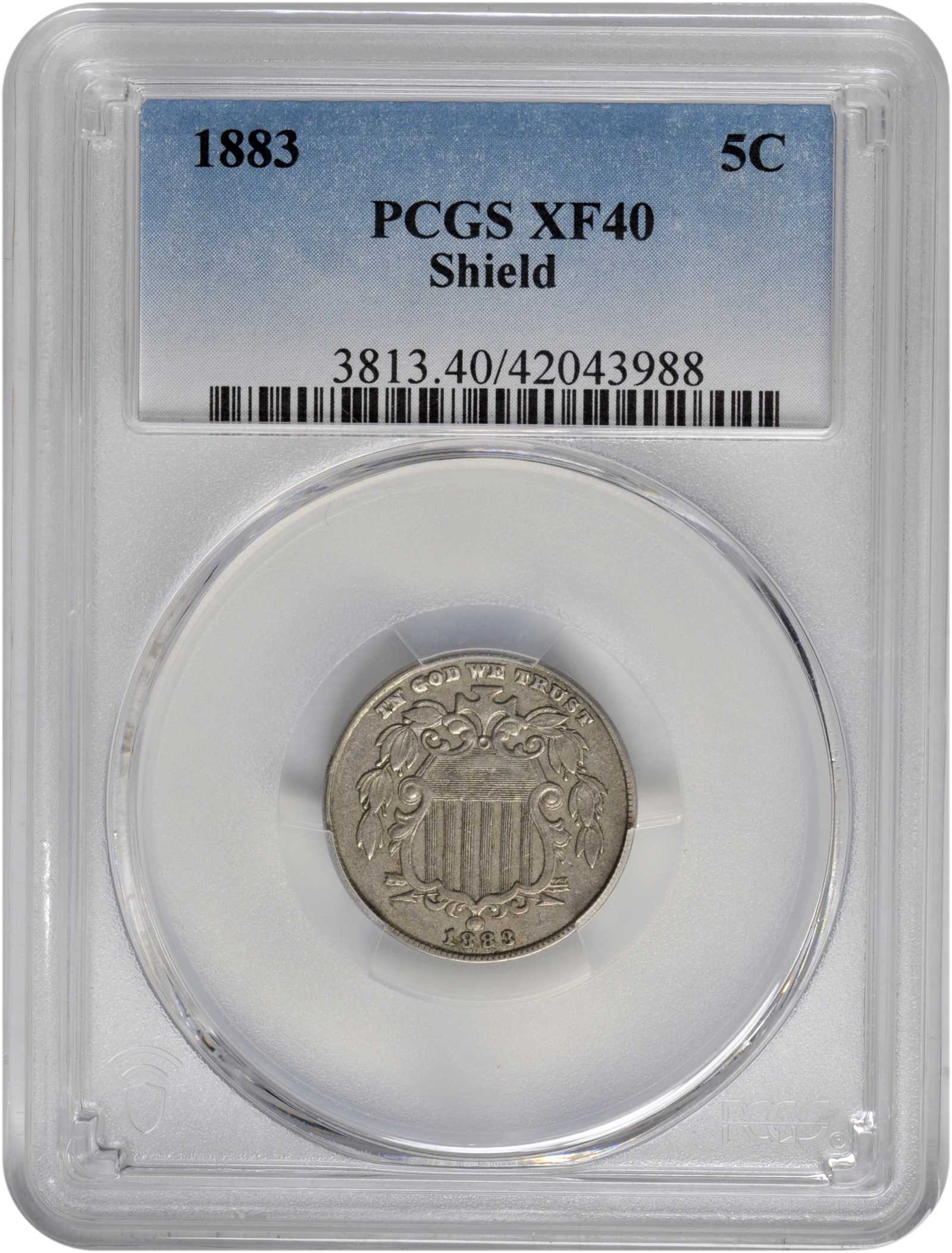 1883 5c Shield AG3 thumbnail 9