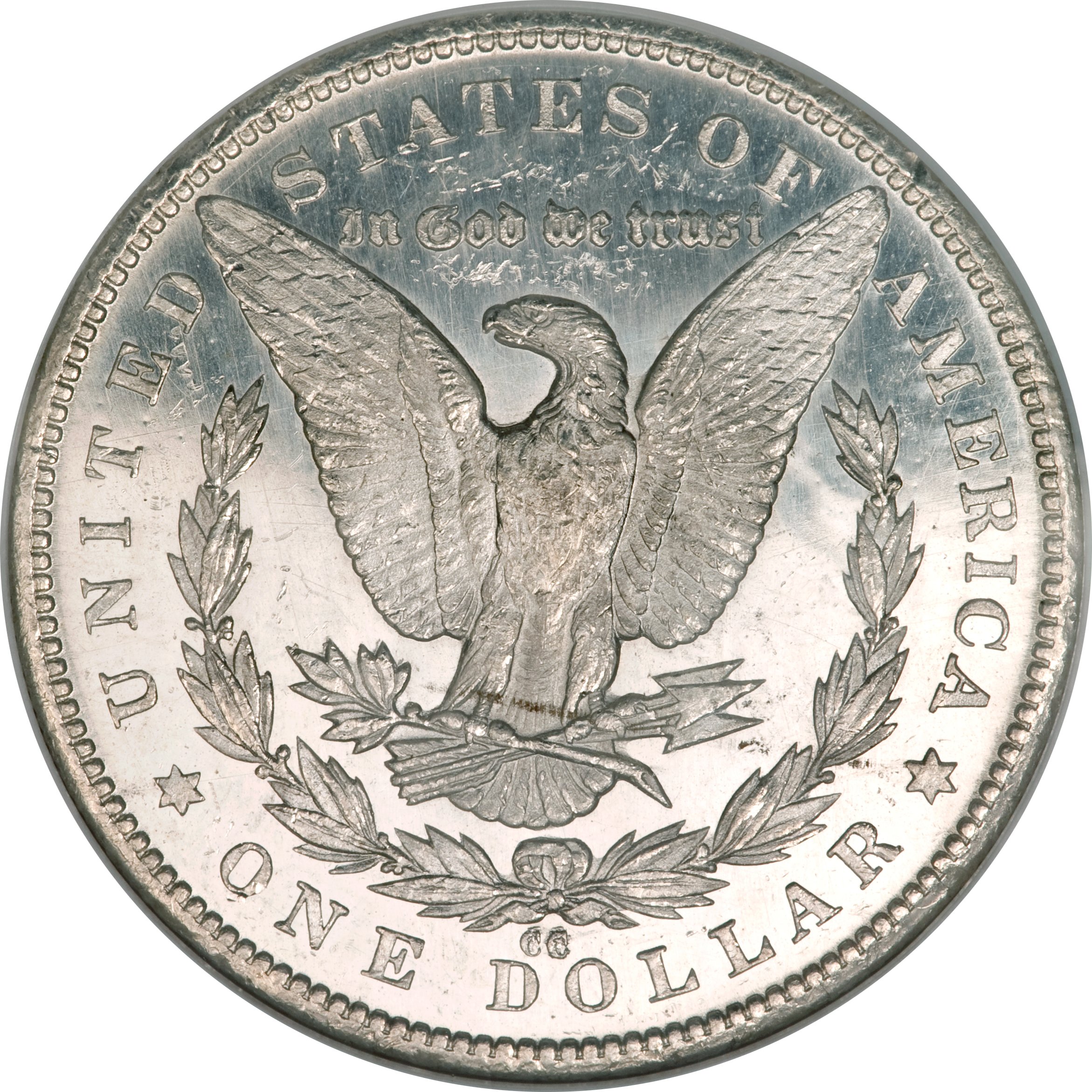 image for: 1879-CC $1 Capped Die MS63 Deep Mirror Prooflike NGC....