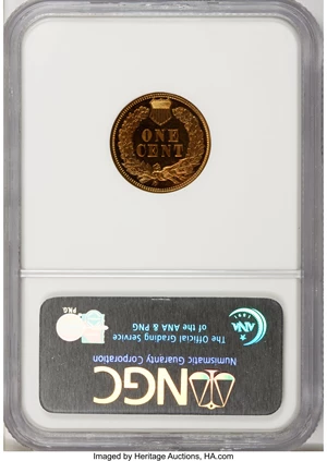 image for: 1904 1C PR65 Red Cameo NGC....