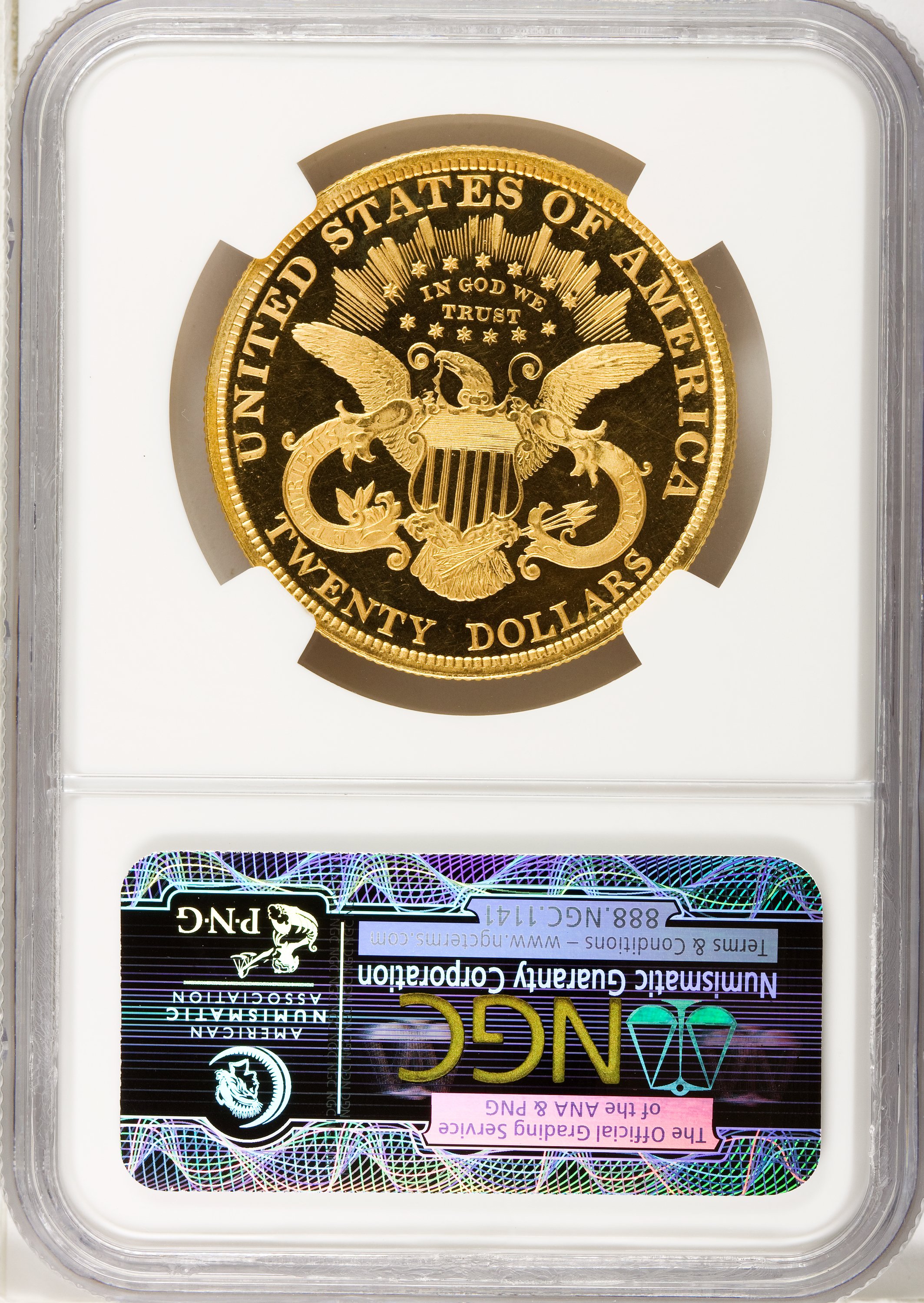 image for: 1891 $20 PR67 Ultra Cameo NGC....