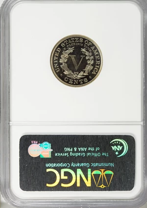 image for: 1884 5C PR66 Ultra Cameo NGC....