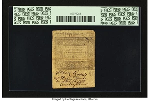 image for: Connecticut May 10, 1775 40s Contemporary Counterfeit PCGS Very Fine 35....