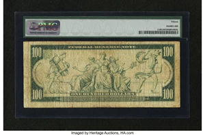 image for: Fr. 1130 $100 1914 Federal Reserve Note PMG Choice Fine 15....