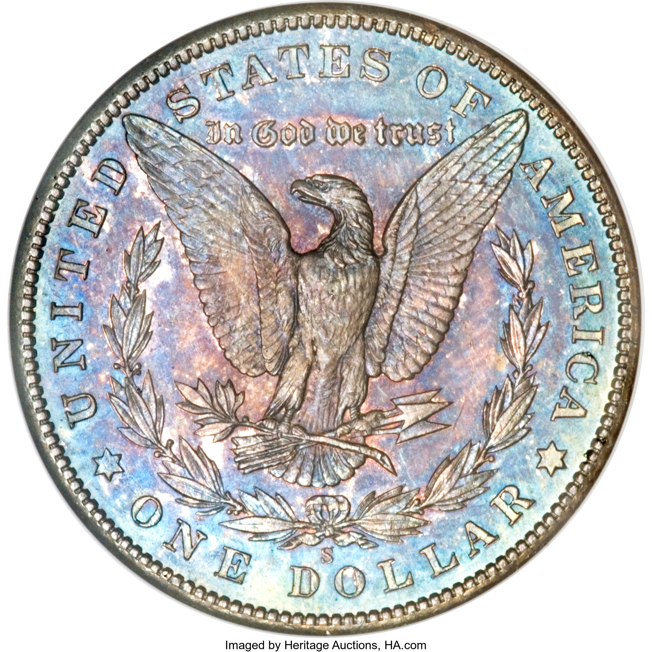 image for: 1903-S $1 MS63 Prooflike NGC....