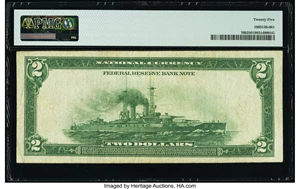 image for: Fr. 769 $2 1918 Federal Reserve Bank Note PMG Very Fine 25....