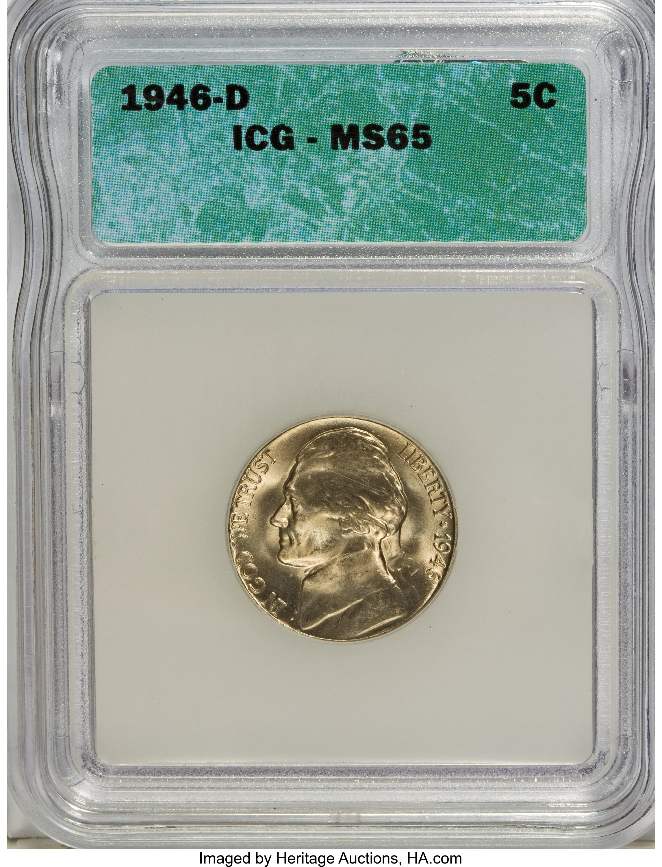1938-D/D 5c Buffalo VG10 CAC thumbnail 8