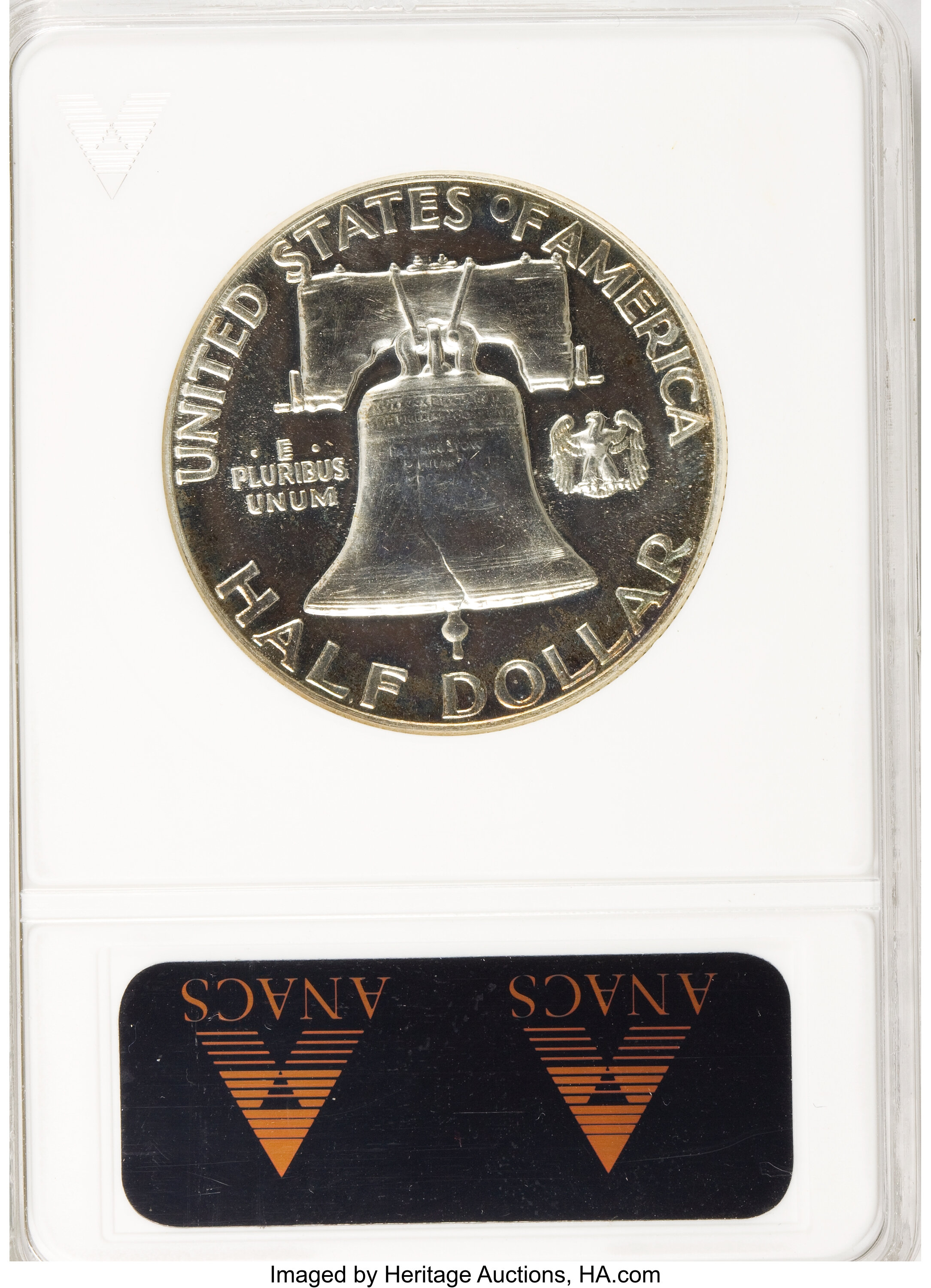 Franklin Half Dollar 50c 1950-1963 [Type] PR60 thumbnail 3