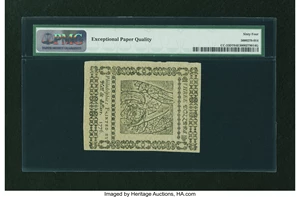 image for: Continental Currency May 9, 1776 $3 PMG Choice Uncirculated 64 EPQ....