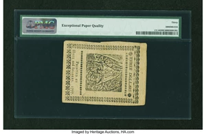 image for: Continental Currency May 20, 1777 $3 PMG Very Fine 30 EPQ....
