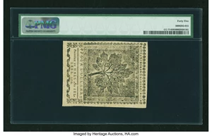 image for: Continental Currency April 11, 1778 $4 PMG Choice Extremely Fine 45....