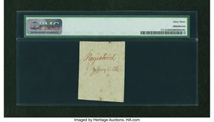 image for: Connecticut October 11, 1777 2d Blue Paper PMG Choice Uncirculated 63....