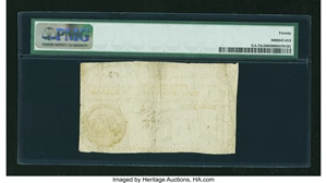 image for: Georgia 1776 $2 Orange Seal PMG Very Fine 20....
